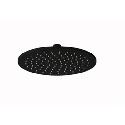 Pomme de douche de plafond ronde Ø25cm mat noir