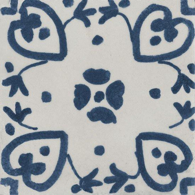 Ceralto Ricordo Marmo Vloertegel - 15x15cm - 10mm - glans - BLU