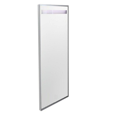 Best Design Miracle Miroir avec éclairage LED 25x90cm Argent