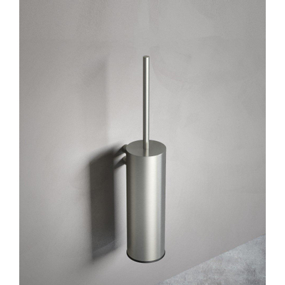 Hotbath Archie ensemble de brosse WC - modèle mural - inox
