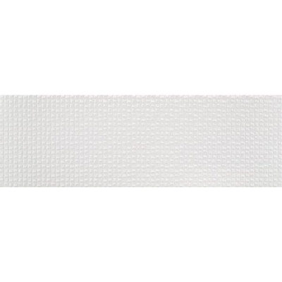 ÉCHANTILLON Ceralto Fornoce GrainCarreau décoratif 30x90cm 9.3mm rectifié pâte blanche Blanc