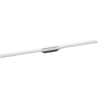 Hansgrohe RainDrain Flex Douchegoot - 120cm - inkortbaar - mat wit