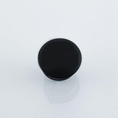 FugaFlow Efficiente Bouchon de vidange à clapet - toujours ouvert - mat noir