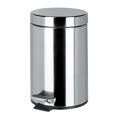 Geesa Hotel Poubelle à pédale autoportante 3 litres Chrome