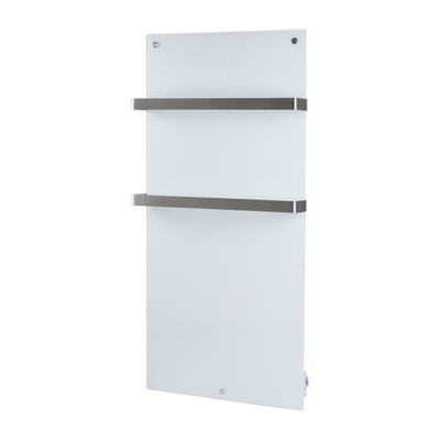 Eurom Sani 1000 Comfort Badkamerkachel 127x55cm Wifi 1000watt Glas Wit