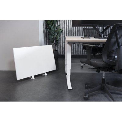 Eurom vrijstaande standaard - 37x28.1x56.5cm - voor radiatoren - staal wit mat