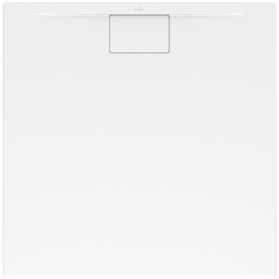 Villeroy & Boch Architectura douchevloer - metalrim 100x100cm - wit OUTLETSTORE
