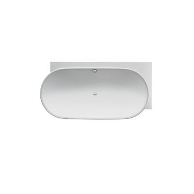 Duravit Quadroval badafvoer en overloopcombinatie - met waste - hoogglans chroom