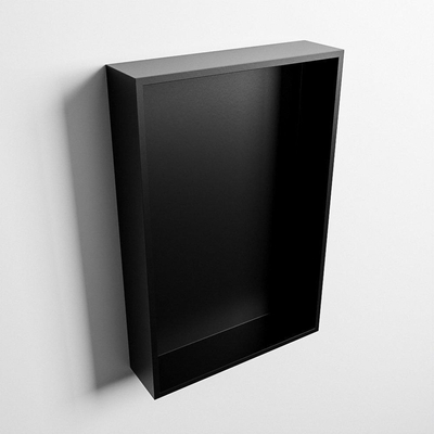 Mondiaz Easy nis 29.5x44.5x8cm - inbouw/opbouw - 1 open vak - Solid surface - Urban