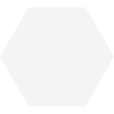 SAMPLE Cifre Cerámica Hexagon Timeless Vloer- en Wandtegel White Mat Vintage Mat Wit