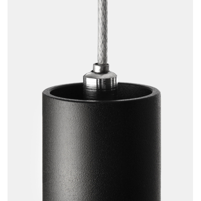 HR Badmeubelen Qube éclairage 2,8x20cm LED dimmable noir mat