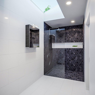 Mondiaz CUBB Armoire de toilette - 60x70cm - 1 porte - Dark Brown (Brun)