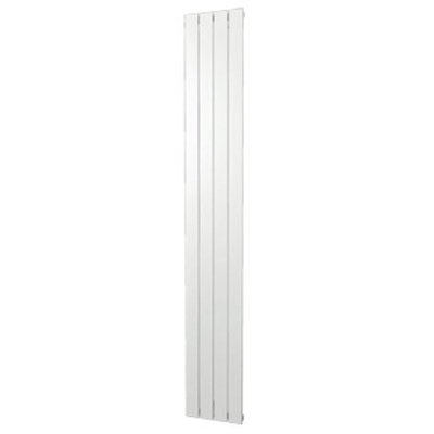 Plieger Cavallino Retto radiateur design vertical simple raccordement central 1800x298mm 614W blanc