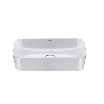 Duravit Cape Cod waskom rechthoekig zonder kraangat zonder overloop 55x40cm mat wit