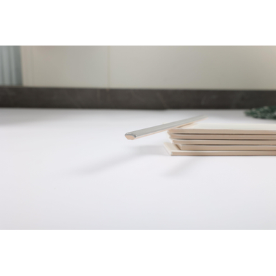 Terravito Alrivo Round wandtegel - 1.5x30cm - 8mm - Rechthoek - Grey mat