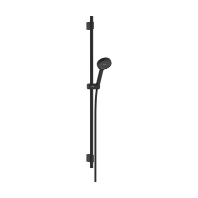 Hansgrohe Activera S ensemble de douche 95 - 2 jets - EcoSmart - avec barre coulissante varia 105cm - noir mat