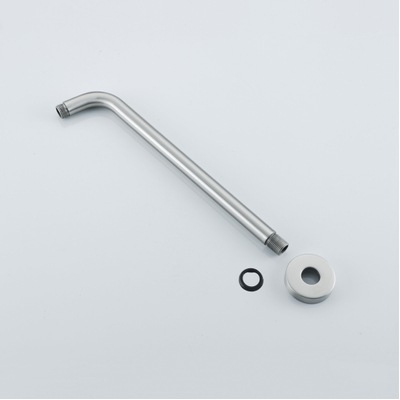 Fortifura Calvi Inbouw Regendoucheset - thermostatisch - wandarm - 30cm hoofddouche - staaf handdouche - metalen doucheslang - geborsteld RVS PVD