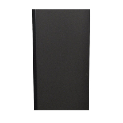 Sanicare HPW Denso Elektrische Radiator - 180x40cm - 948W - wifi - thermostaat - zwart - linksonder - mat zwart