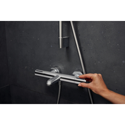 Hansgrohe Ecostat Element Mitigeur de bain - thermostatique - en saillie - chrome