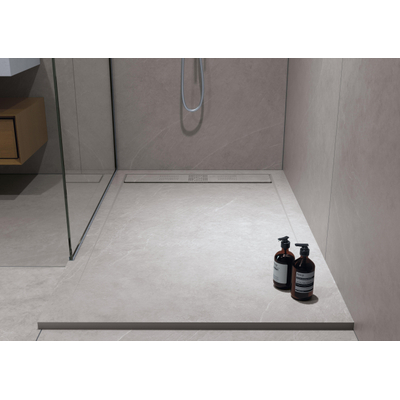 Cifre Ceramica Statale wand- en vloertegel - 60x120cm - gerectificeerd - Betonlook - Greige mat (grijs)