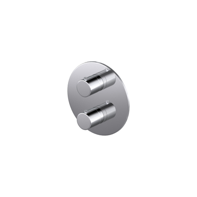 Hotbath Buddy Inbouwthermostaat 2 weg-stop-omstel - Chroom