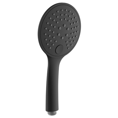 FortiFura Calvi Handdouche - ø12cm - rond - 3 standen - Mat Zwart OUTLETSTORE