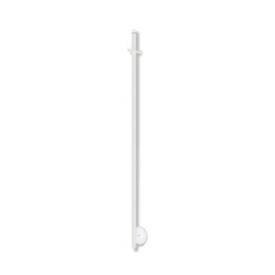 Vasco Spike Radiateur porte-serviettes électrique - 91,5cm de haut - 20Watt - RAL 9016 - blanc mat