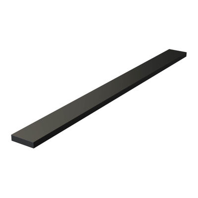 Brauer Douchegootrooster - multifuncioneel - 70x7cm - RVS - mat zwart