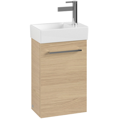 Villeroy & Boch Avento wastafelonderbouwkast - 1 deur - 34x51.4x20.2cm links - Nordic Oak (hout)