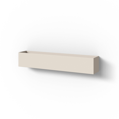 Looox Storage collection Wandbak - 60x10x10cm - matt off-white