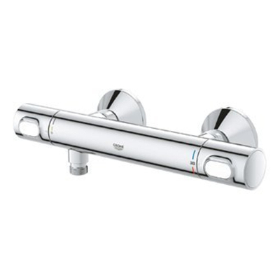 Grohe Precision Flow Thermostatische Douchemengkraan - HOH 15cm - chroom