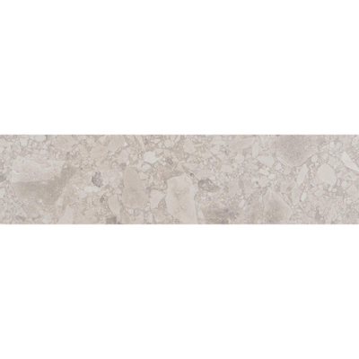 Vtwonen Carrelage de sol et de mur Composite 15x60cm 9mm rectifié R10 porcellanato Gris Clair