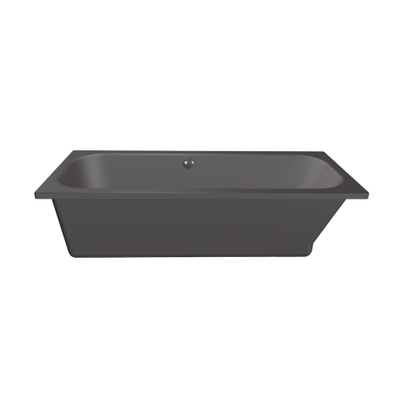 Xenz Aruba Baignoire - 170x75x48 - bonde Centrale - acrylique - anthracite