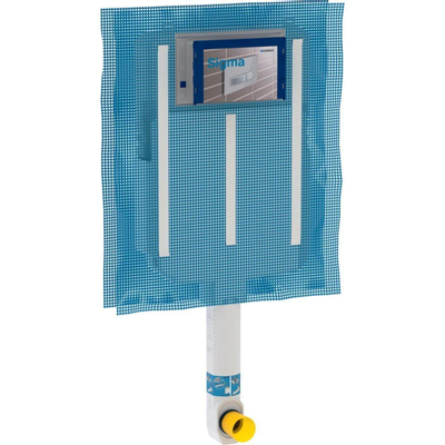 Geberit Réservoir encastré Élément pour WC suspendu Réservoir encastré Sigma 8cm UP720