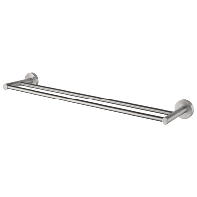 Haceka Kosmos Porte-serviettes - 62cm - double - chrome brossé