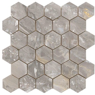 Terravito Ivello wandtegel - 26.3x27.4cm - Natuursteen look - Beige gepolijst (beige)