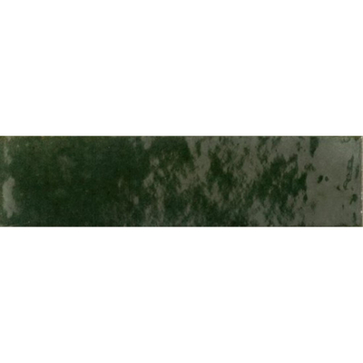 Ragno Look Wandtegel - 6x24cm - 10mm - porcellanato - Oliva glans (groen)