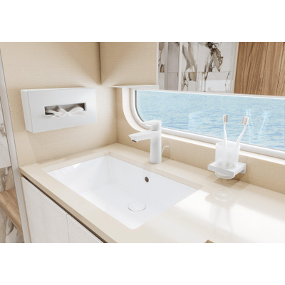 Hansgrohe Addstoris Boîte à mouchoirs pour lingettes démaquillantes mat blanc
