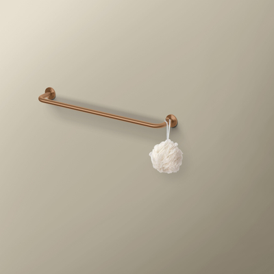 Clou Kaldur porte-serviettes 45 cm bronze brossé PVD