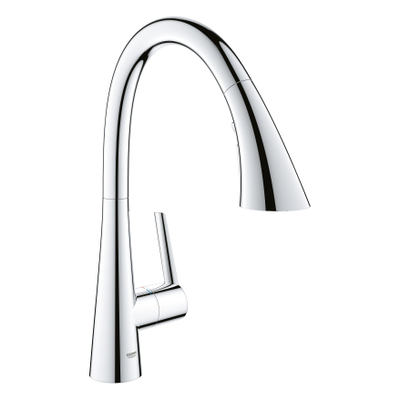 GROHE Zedra Mitigeur de cuisine - bec orientable/extensible - chromé