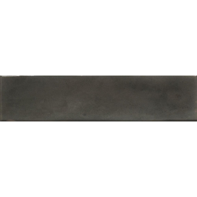 ÉCHANTILLON Terravito Almicoa carreau mural - 7,5x30cm - 8,6mm - Rectangle - Noir Brillant