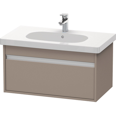 Duravit Ketho Meuble sous-lavabo avec 1 tiroir 80x41x46.5cm pour D Code 034285 basalte