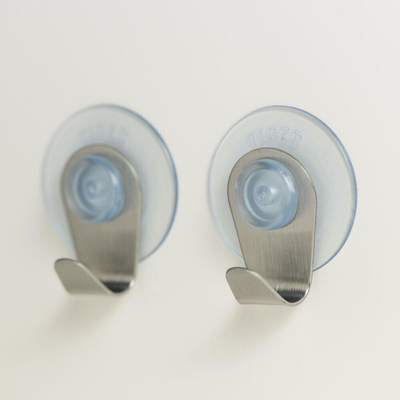 Tiger Crochet Simply acier inoxydable brossé (2 pièces) 3,9x6x2,7cm