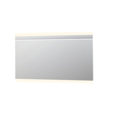 INK SP6 Spiegel - 160x4x80cm - LED horizontaal - boven en onder - colour changing - dimbaar - aluminium Zilver