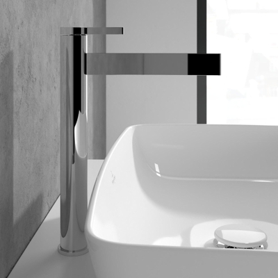 Villeroy & Boch Dawn ensemble de robinet à une poignée rehaussé - chrome