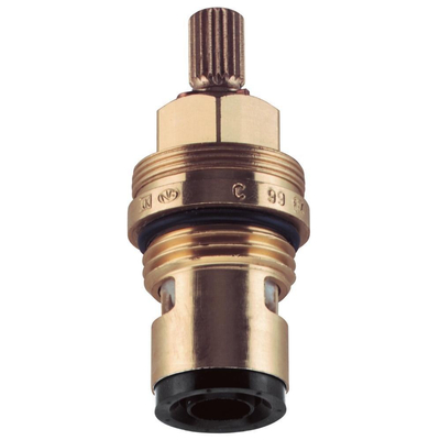 Grohe Bovendeel - keramisch - rechtsdraaiend - zonder greep - 1/2 inch - met 3/8 inch zitting - voor Costa douchekranen - 120mm
