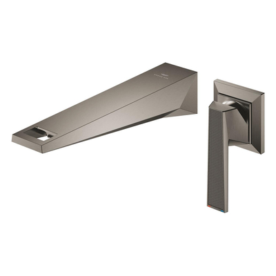 Grohe Allure brilliant private collection wandmengkraan 2-gats h.graphite geb.