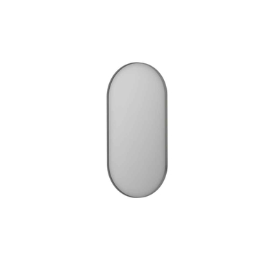INK SP20 miroir – ovale – 50 x 100 cm – Inox brossé