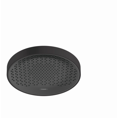 Hansgrohe Rainfinity douche de tête - 36cm - rond - 1 jet - noir mat