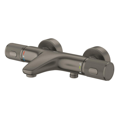 Grohe Precision Feel robinet thermostatique de baignoire 150 mm avec raccords Hard Graphite